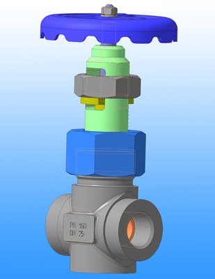 Задвижки клиновые DN 15-25 мм